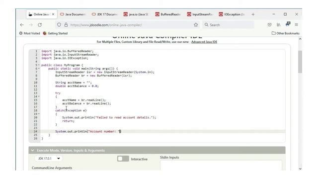 User input and output in Java, documentation - Computer Science смотреть онлайн
