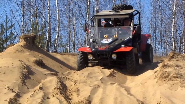 Пневмоподвеска, испытания на joyner trooper 1100cc смотреть онлайн