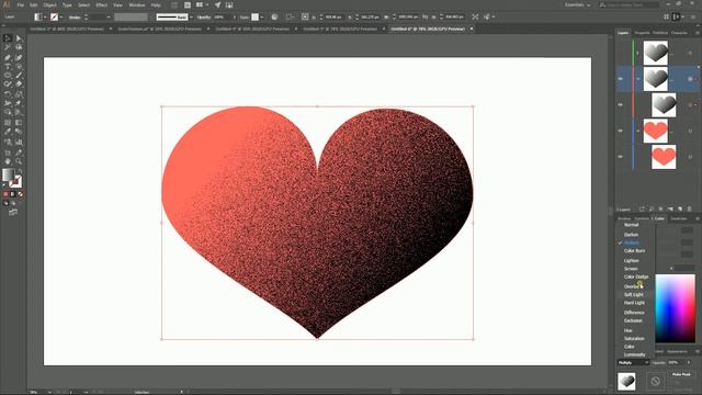 Grain Texture in Adobe Illustrator CC. Shades and tints techniques смотреть онлайн