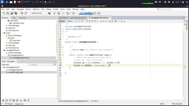 Java Program to take Simple Input Value to the User смотреть онлайн