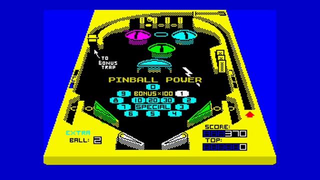 3D Pinball ZX Spectrum смотреть онлайн