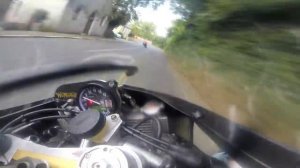 Isle of Man TT 2017 Onboard. Josh Brookes 119.9mph Practice Lap