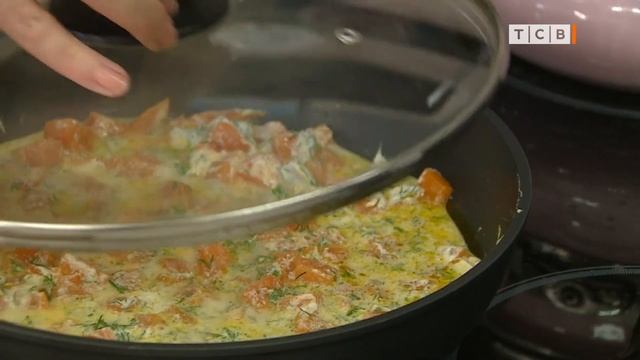 Паста с тыквой в сметанном соусе. Короткий рецепт смотреть онлайн