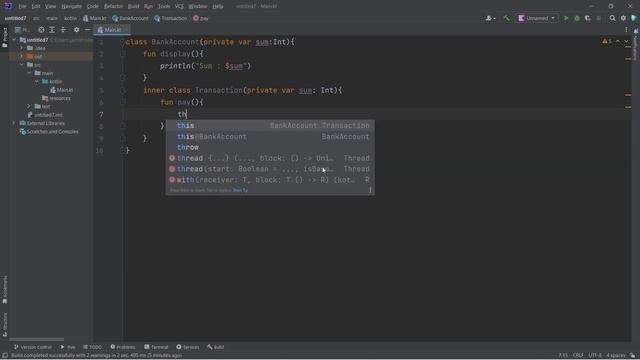 27 dars Inner class смотреть онлайн