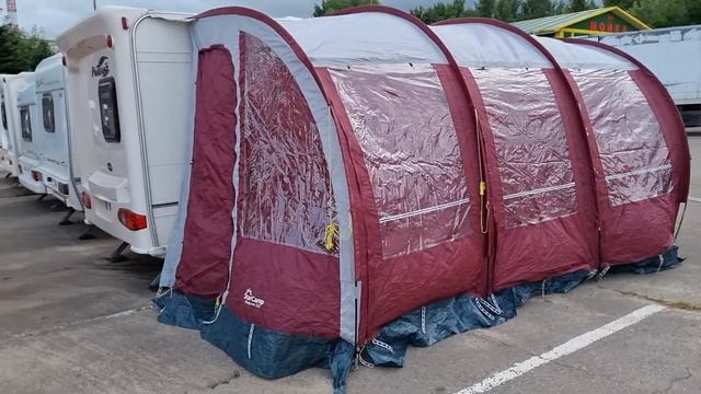 Универсальная палатка Тент для Прицеп Дача Караван Трейлер StarCamp Magnum 390 смотреть онлайн