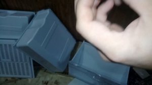 Ремонт пластикового ящика из  морозилки (холодильника)