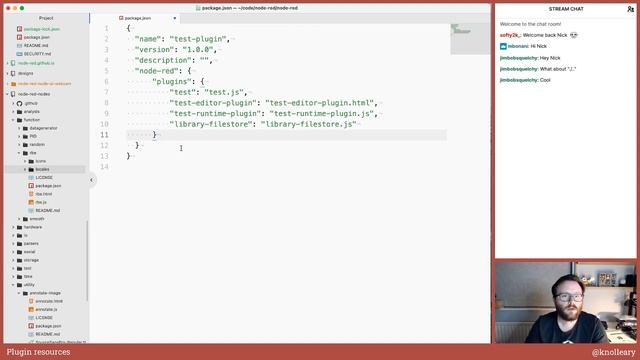 Plugin resources - developing node-red stream - 15th March 2021 смотреть онлайн