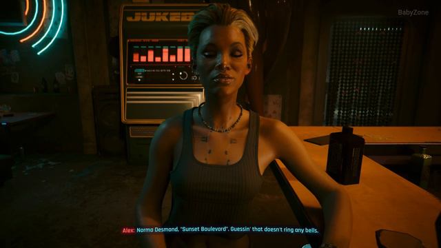 V Flirts With Alex Scene - Cyber Punk 2077: Phantom Liberty смотреть онлайн
