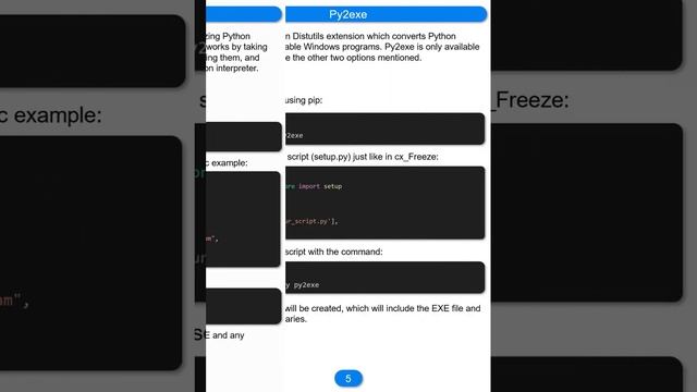 How to Create an EXE File from a Python Script смотреть онлайн