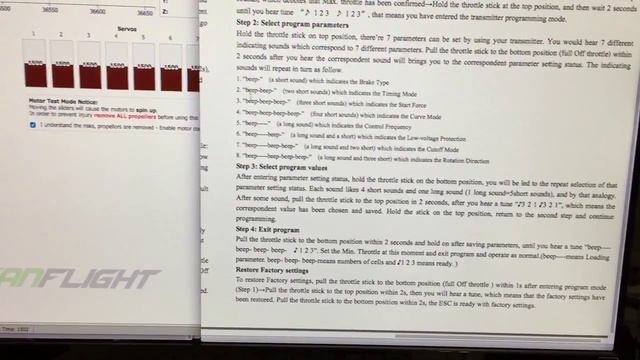 Max Nighthawk Pro ARF ESC Programming Active Braking with Throttle смотреть онлайн