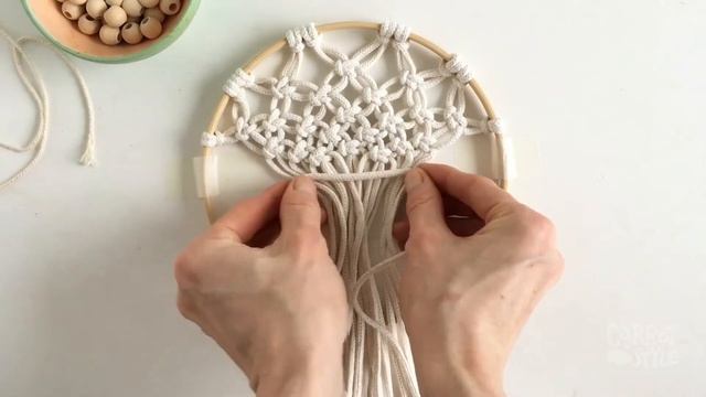 Панно Дерево в технике макраме / макраме для новичков / как сплести панно в виде дерева смотреть онлайн