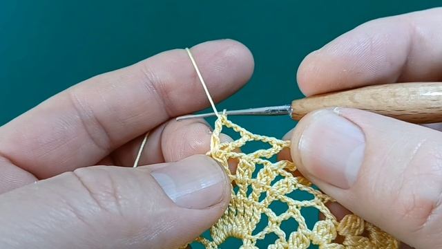 Салфетка крючком. #Очередная Салфетка. Третья часть. Крючок. Крючок для начинающих. смотреть онлайн