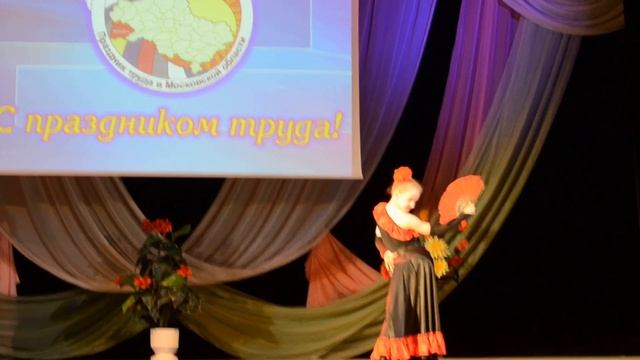 Выступление на "Праздник Труда" Можайск 2016 Полина Богатырева танец Кармен смотреть онлайн