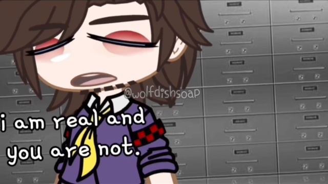 I am real and you are not. || William and Elizabeth || TW || FNaF смотреть онлайн