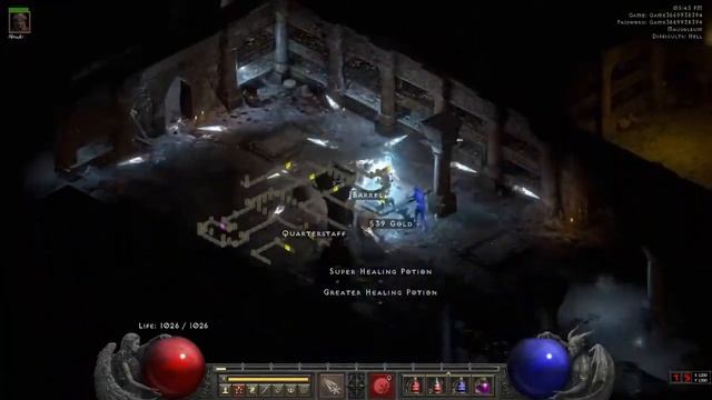 Начинаем фармить в Диабло 2 Резуректед.Кем фармить? Что фармить?Starting farm Diablo 2 Resurrected. смотреть онлайн