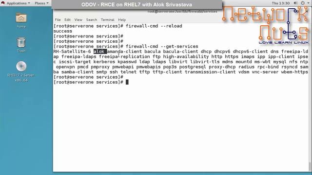 RHCE Training - Configuring Firewalld in RHEL 7 смотреть онлайн