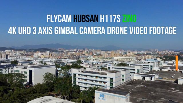 Hubsan H117S ZINO 4K UHD 3 Axis gimbal camera drone video footage смотреть онлайн