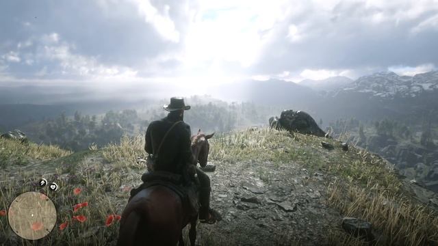 Red Dead Redemption 2 - John Visits Arthur's Grave & Annoys Mediating Monk (Easter Egg) смотреть онлайн