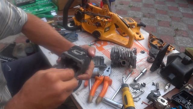 ЗАМЕНА ПОРШНЕВОЙ ГРУППЫ НА 