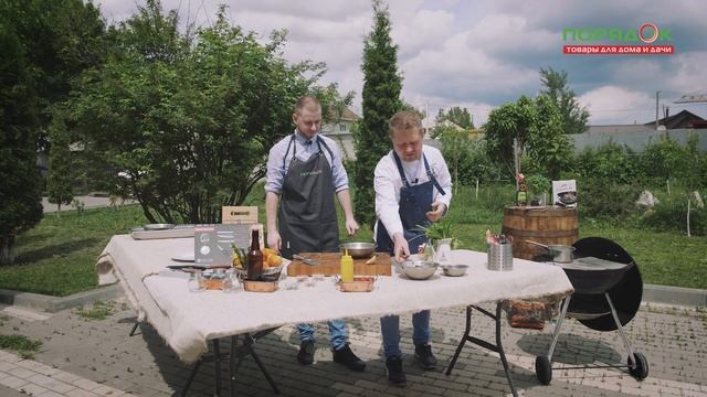 Рыбный стейк: лучший рецепт красной рыбы в сливочном соусе со шпинатом на гриле. Готовим с КУХМИСТЕ смотреть онлайн