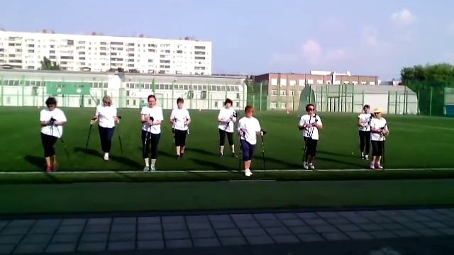 Зажигательный танец с палками, от клуба RNWA "Шаг за шагом" г. Череповец. смотреть онлайн