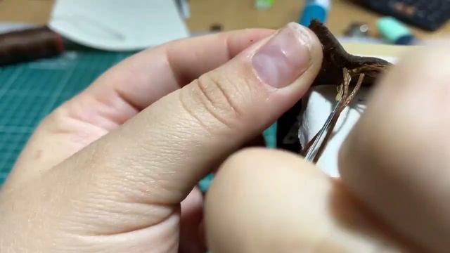 Как шить кожу? Прямой шов. смотреть онлайн