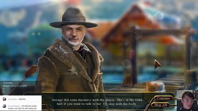 Dead Reckoning 5: Snowbird's Creek - Part 1 Let's Play Walkthrough LIVESTREAM FACECAM смотреть онлайн