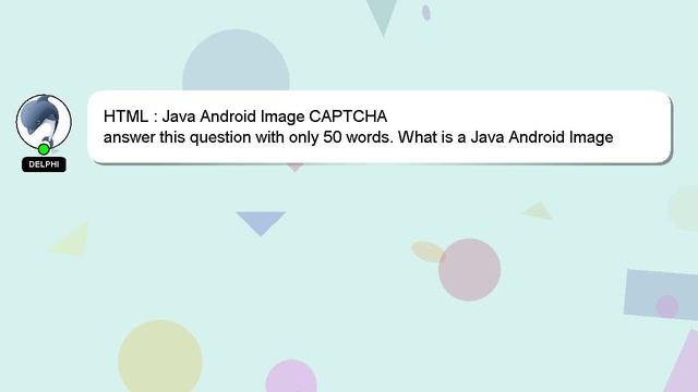 HTML : Java Android Image CAPTCHA смотреть онлайн