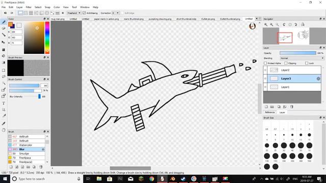 Drawing The Mini Shark From Terraria смотреть онлайн