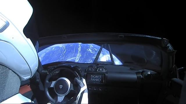 ТЕСЛА ИЛОНА МАСКА В КОСМОСЕ || TESLA ELON MUSK'S IN SPACE смотреть онлайн