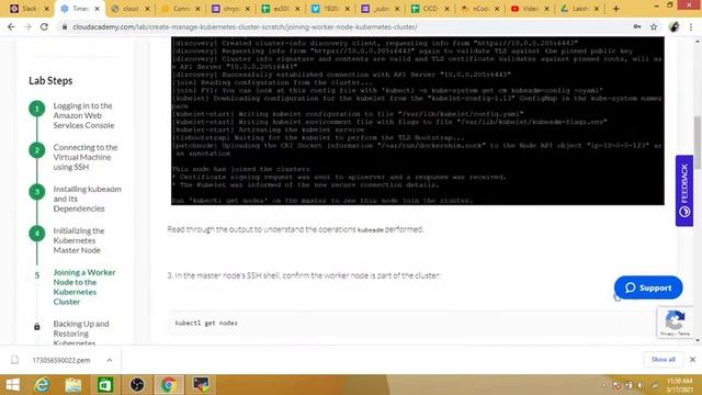 Create and Manage a Kubernetes Cluster from Scratch - Cloud Academy смотреть онлайн