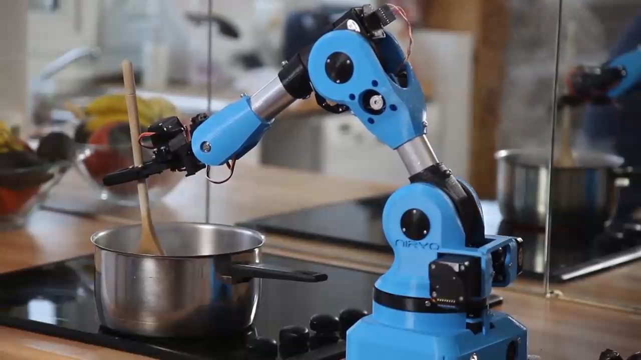 Роботизированный манипулятор для дома и производства смотреть онлайн