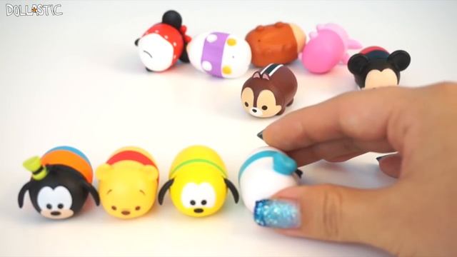 Disney Tsum Tsums Stackable Vinyl Mini Figures - Stacking Game!! смотреть онлайн