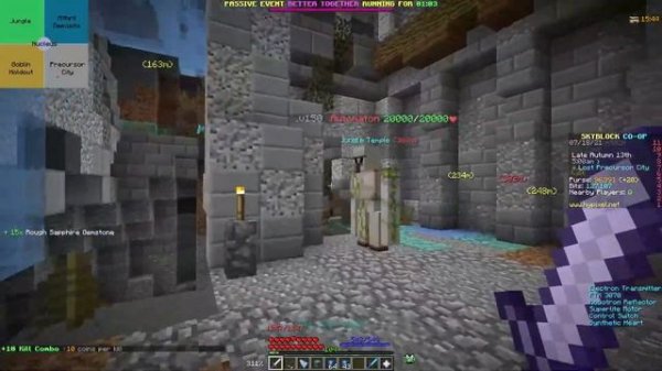 How to Find the Sapphire Crystal (hypixel skyblock)