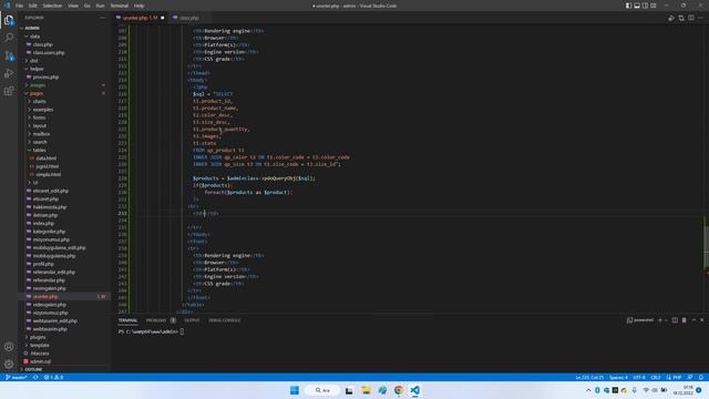 Php Admin Panel D42 Ürün Listeleme смотреть онлайн