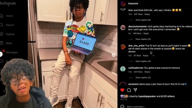 so apparently i can’t dress… (reacting to my fit pics) смотреть онлайн