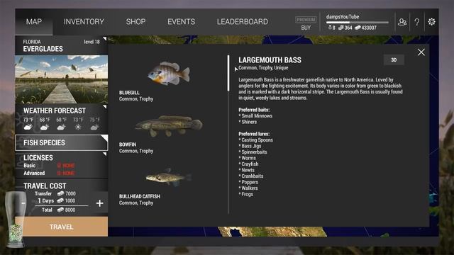 Fishing Planet How to level fast (1-20) PS4 PC смотреть онлайн