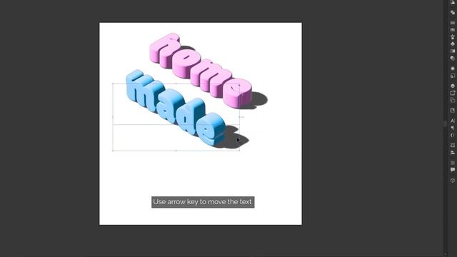Realistic Isometric Text Effect | Ai 2022 смотреть онлайн
