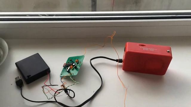 Приёмник на радиостанцию «Вести-FM». Процесс отладки схемы. смотреть онлайн