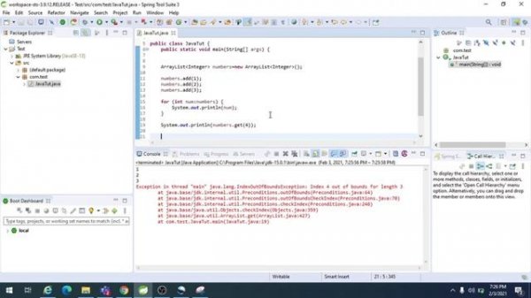 Java Tutorial for Beginners -Java Exception Handling