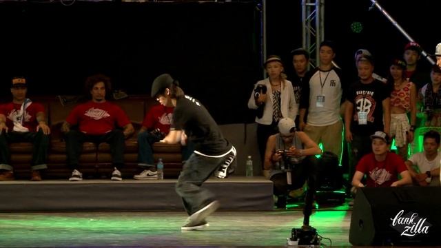 All Age Side Wild Card-1 Popyoursoul(TWN) vs Madoka(JPN) | 20130817 FUNKZILLA GAME FINAL смотреть онлайн