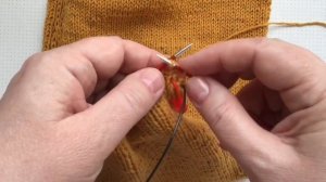 Костюм спицами ( штаны и жилет ). Мастер класс. Часть 6