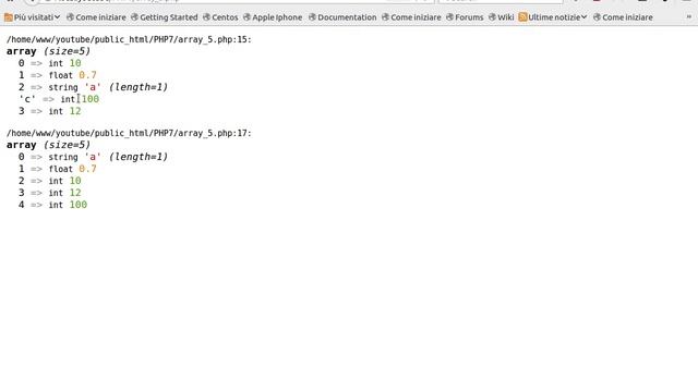 PHP 7 Tutorial [ITA] ARRAY sesta parte #18 смотреть онлайн
