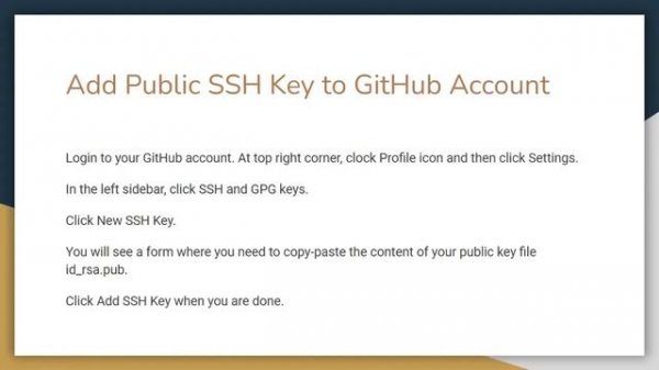 How to Add New SSH Key in GitHub