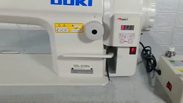 Juki DDL-8100E Lockstitch With Redsun Motor/Mesin Jahit Tegak/重机牌普通平车配直驱马达