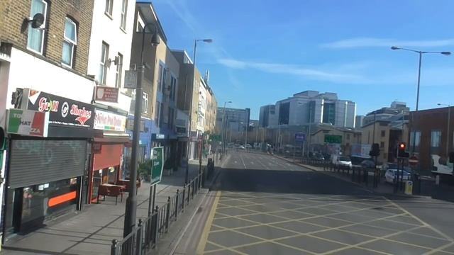 Full Route Visual~115: Aldgate Bus Station - East Ham, Central Park смотреть онлайн