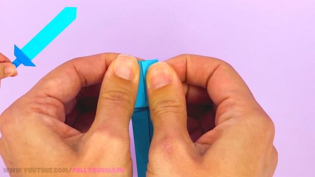 How to make a paper sword easy, origami sword смотреть онлайн