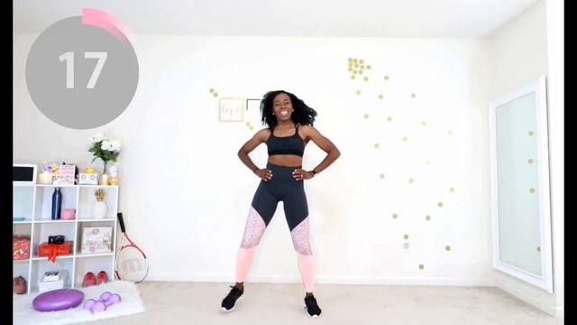 DANCE WORKOUT FOR BEGINNERS + Simple Step by Step How To смотреть онлайн