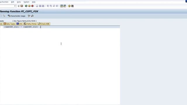 How to write Fox Formula in SAP Integrated Planning | How to copy data using Fox Formula in Plannin смотреть онлайн