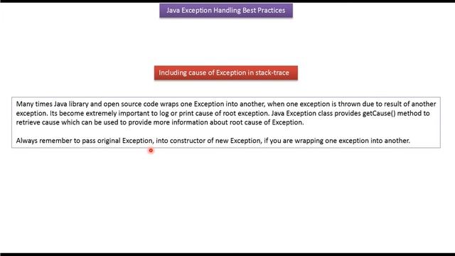 Java Exception handling Best practices(Part 6) | Java Tutorial смотреть онлайн